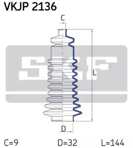 Фото VKJP2136 Комплект пыльника SKF {forloop.counter}}